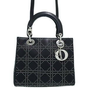 Christian Dior Lady Studded Bag M